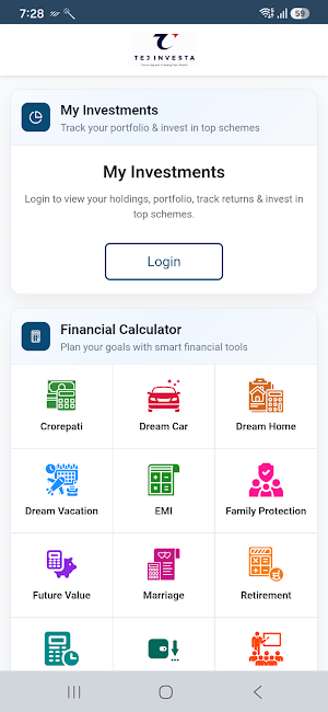TEJ INVESTA Screenshot 1