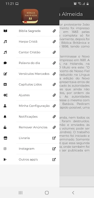 Bíblia Sagrada Almeida Atualizada - V2 Screenshot 1