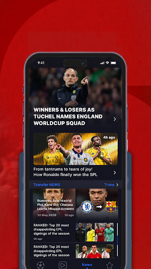 Football Live Score & News Screenshot 2