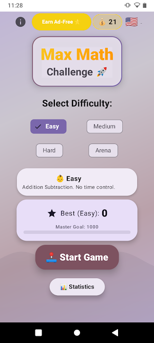 Max Math Challenge Screenshot 1