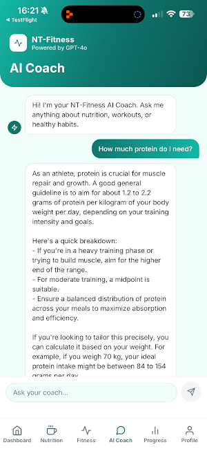 NT-FITNESS PRO Screenshot 2