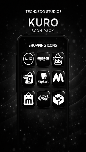 Kuro Icon Pack Screenshot 3