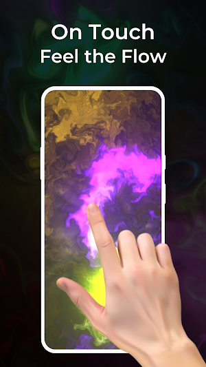 Magic Fluid Live Wallpaper 4D Screenshot 0