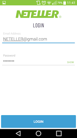 NETELLER - fast, secure and global money transfers Screenshot 0