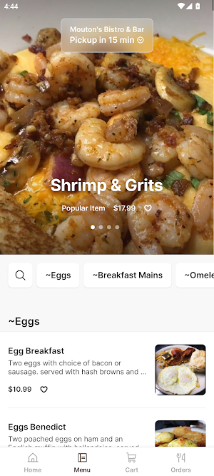 Mouton’s Bistro & Bar Screenshot 1