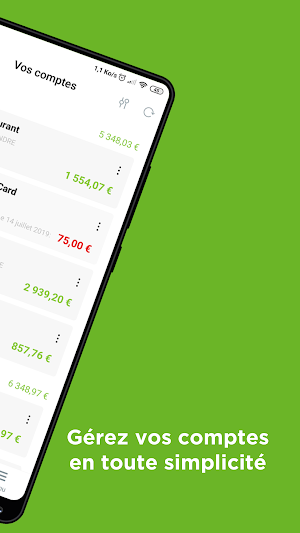Fortuneo, mes comptes banque & bourse en ligne Screenshot 1