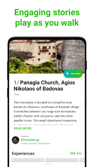 Meteora Tour Guide:SmartGuide Screenshot 1
