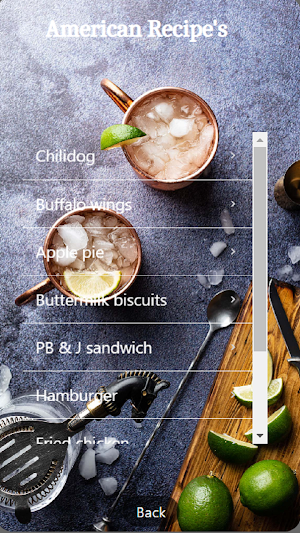 Cook Book Screenshot 1