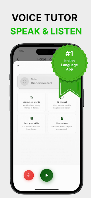 Learn Italian - SpeakWiz 🇮🇹 Screenshot 0