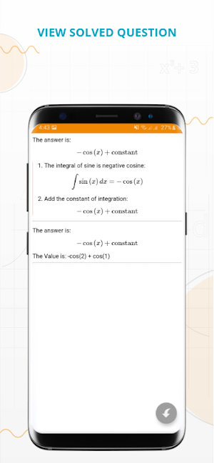 Integral Calculator Screenshot 2