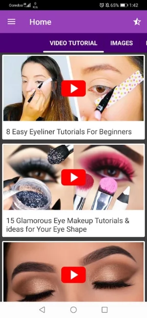Step by Step Eyes Makeup Tutorial Screenshot 1