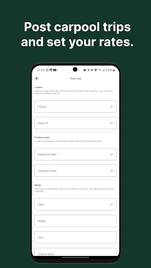 Dispatch - carpool & delivery Screenshot 0