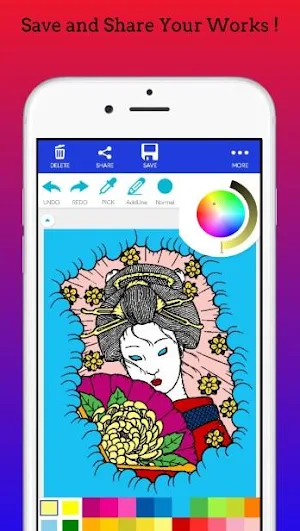 Japanese Coloring Book 2020 Screenshot 1