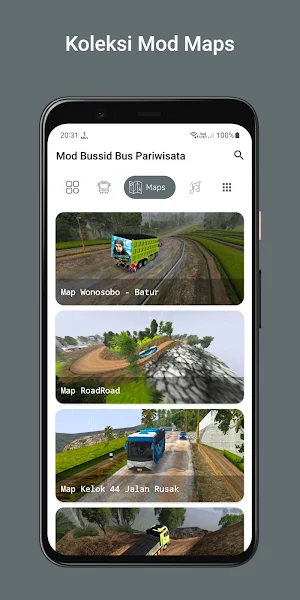 MOD Bussid Bus Pariwisata Screenshot 2