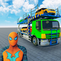 Superhero Car: Transport Game