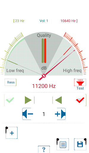 Earphones Quality Test Screenshot 2