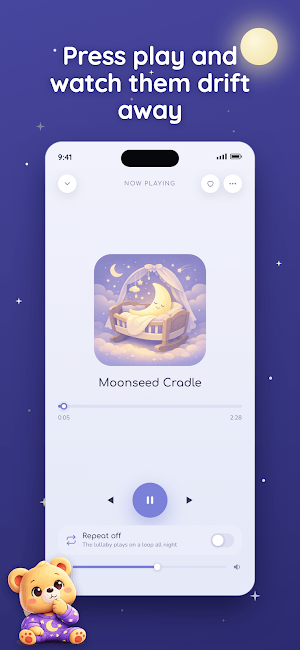 Lullaby Luno: Baby Sleep Screenshot 2