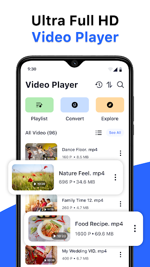 Video Player & Sound Equalizer Screenshot 0