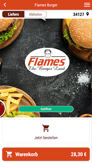 Flames Burger Screenshot 0