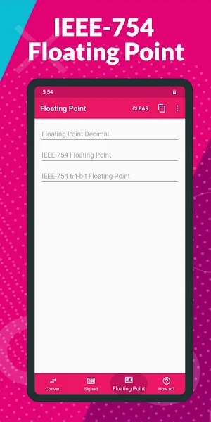 Base Converter - Floating Point and Signal Screenshot 2