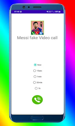 Messi Video Call - Chat Messi Screenshot 2
