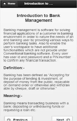 Bank Management Screenshot 2