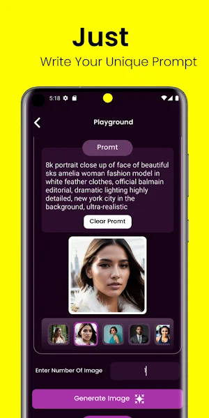 AI Portrait Generator Screenshot 2