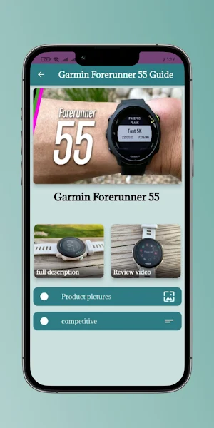 Garmin Forerunner 55 Guide Screenshot 3