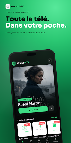 geckoIPTV: IPTV Player Screenshot 0