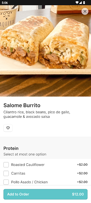Lu Taqueria Screenshot 3