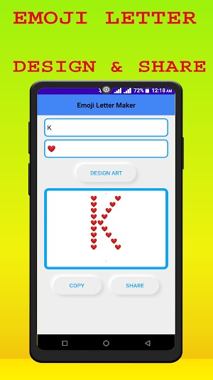 Emoji Letter Maker & Designer Screenshot 2