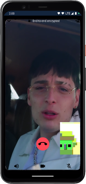 Peso Pluma Fake Call and Chat Screenshot 3