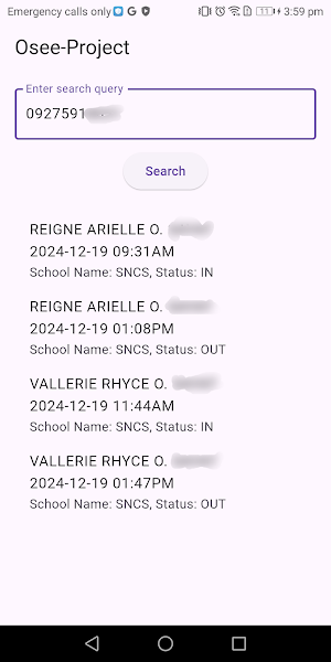 Osee-Monitoring Screenshot 3