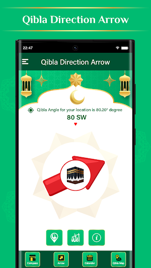 Qibla Finder - Kaaba Direction Screenshot 3