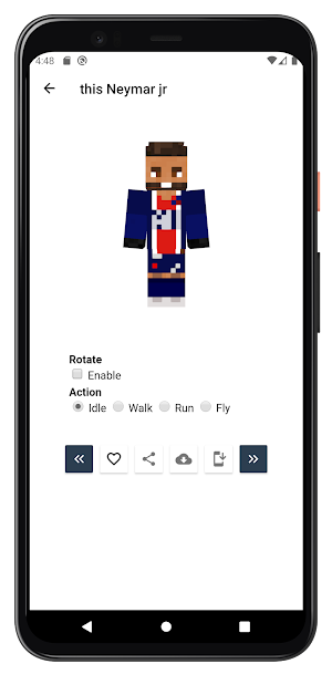 NeymarJr Skins For Minecraft Screenshot 2