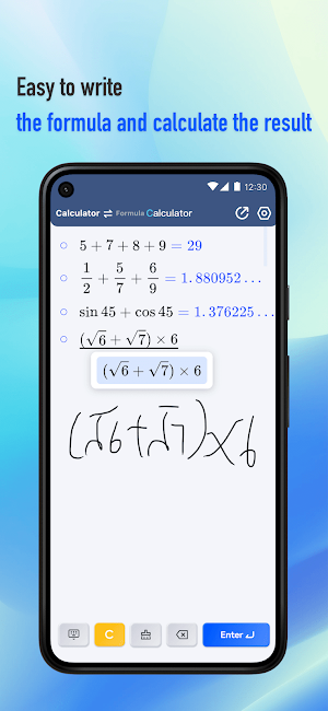 KSpark Handwritting Calculator Screenshot 0