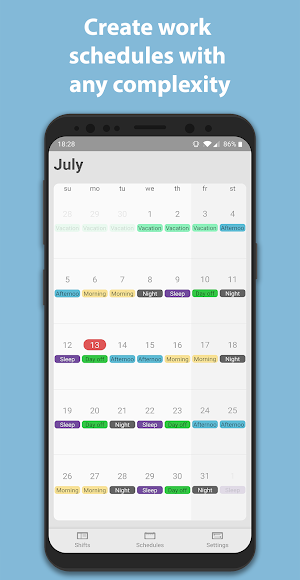Simple Shift - work schedule Screenshot 0