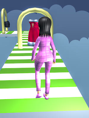 Anime Girl Runner 3d Game Screenshot 3