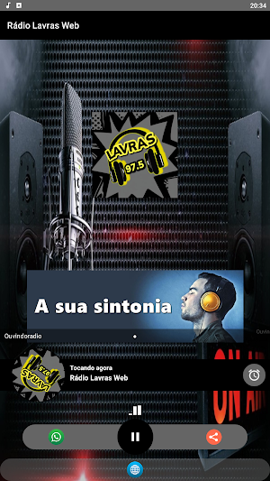 Rádio Lavras Web Screenshot 0