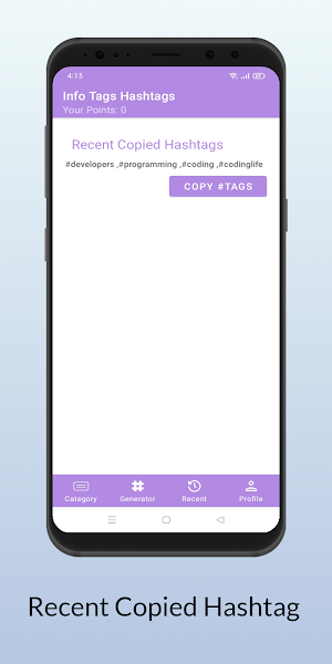 Hashtags Manager Screenshot 3