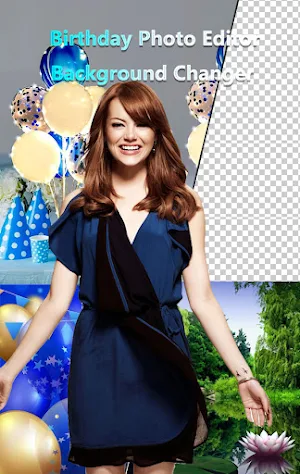 Birthday Pic Background Editor Screenshot 1