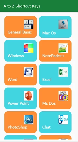 Computer Shortcut Keys-command Screenshot 0