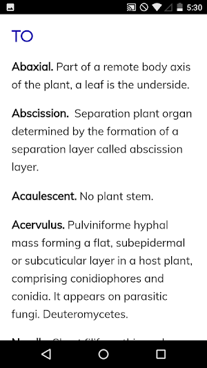 Dictionary of Biology Screenshot 1