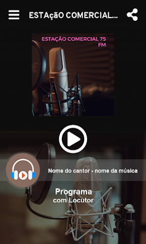 Estação comercial 75 FM Screenshot 1