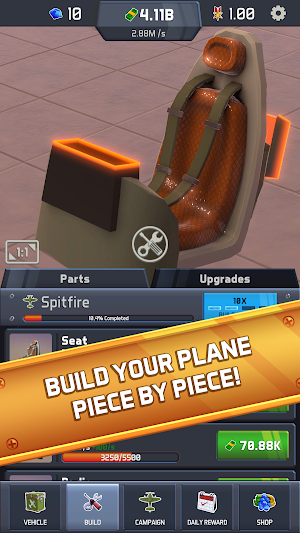 Idle Planes: Air Force Squad Screenshot 3