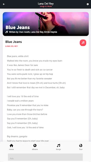 Lana Del Rey: Songs & Music Screenshot 3