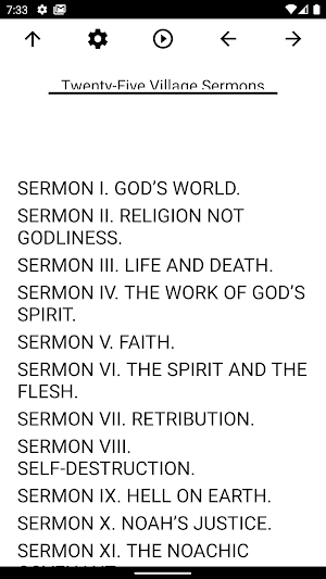 Book, Twenty-Five Village Sermons Screenshot 0