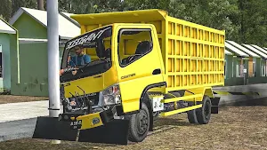 Mod BussID Truk Viral Tumpah Screenshot 1
