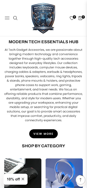 Tech Gadget Accessories Screenshot 1