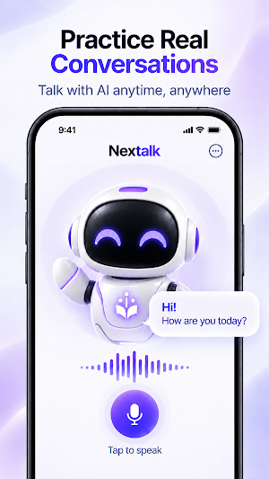 Nextalk: AI English Tutor Screenshot 1